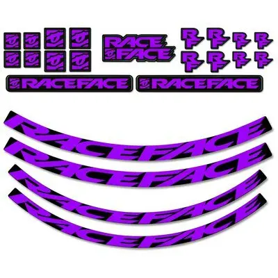 Kit Race Face stickers
