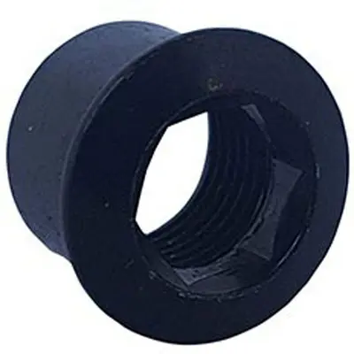 Stahl-kettenblattmutter 7 Mm Ml231, M Schwarz - Robuste Befestigung Für Mtb & Rennrad