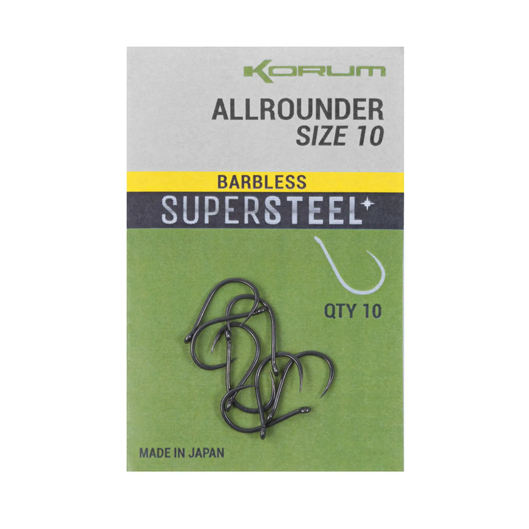Haken Korum allrounder barbless (x10)