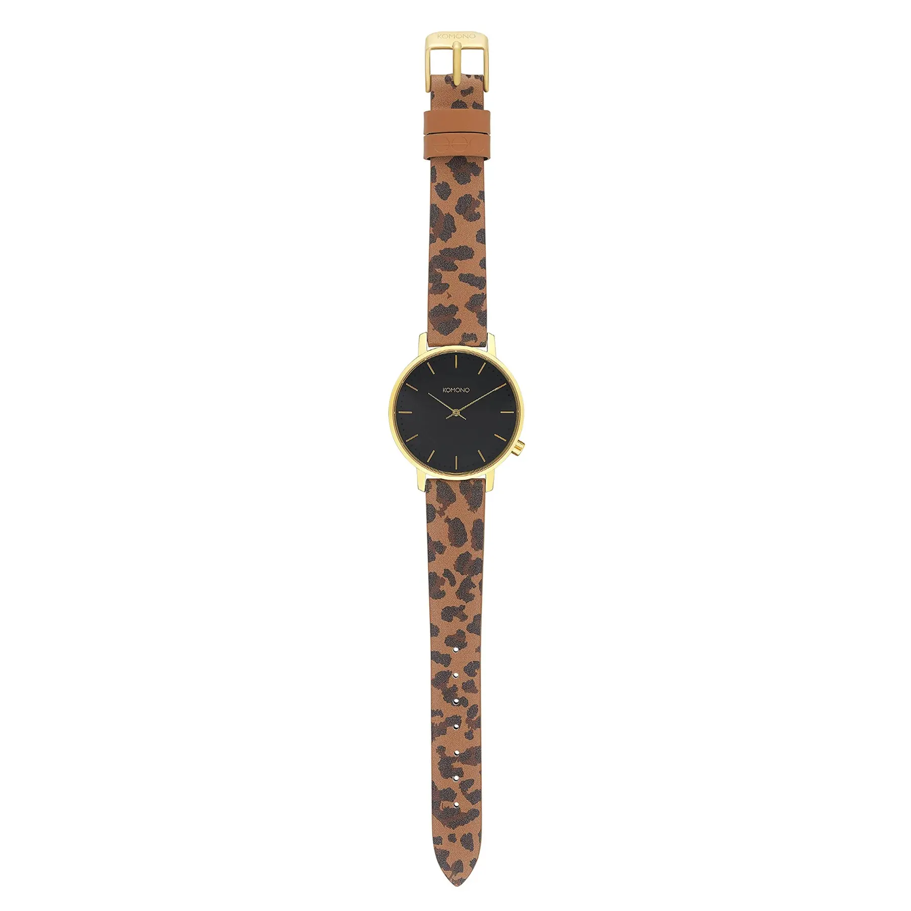 Komono Women's Brown Watch Harlow Animal