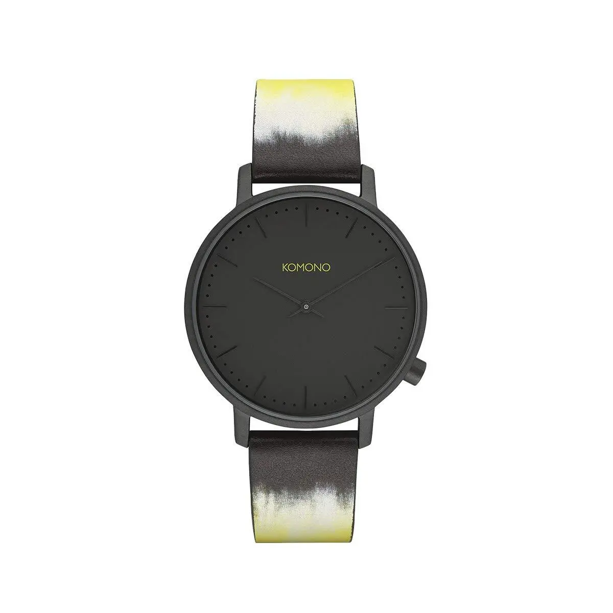 Komono Women's Yellow Watch Harlow Tie Dye