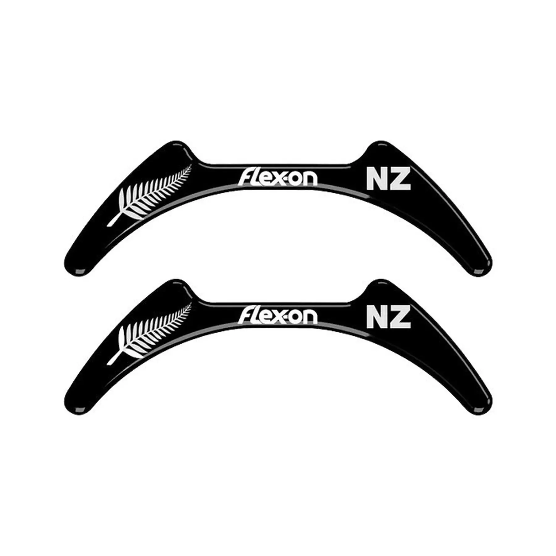 Flex-On Noir Stickers Étriers All Blacks