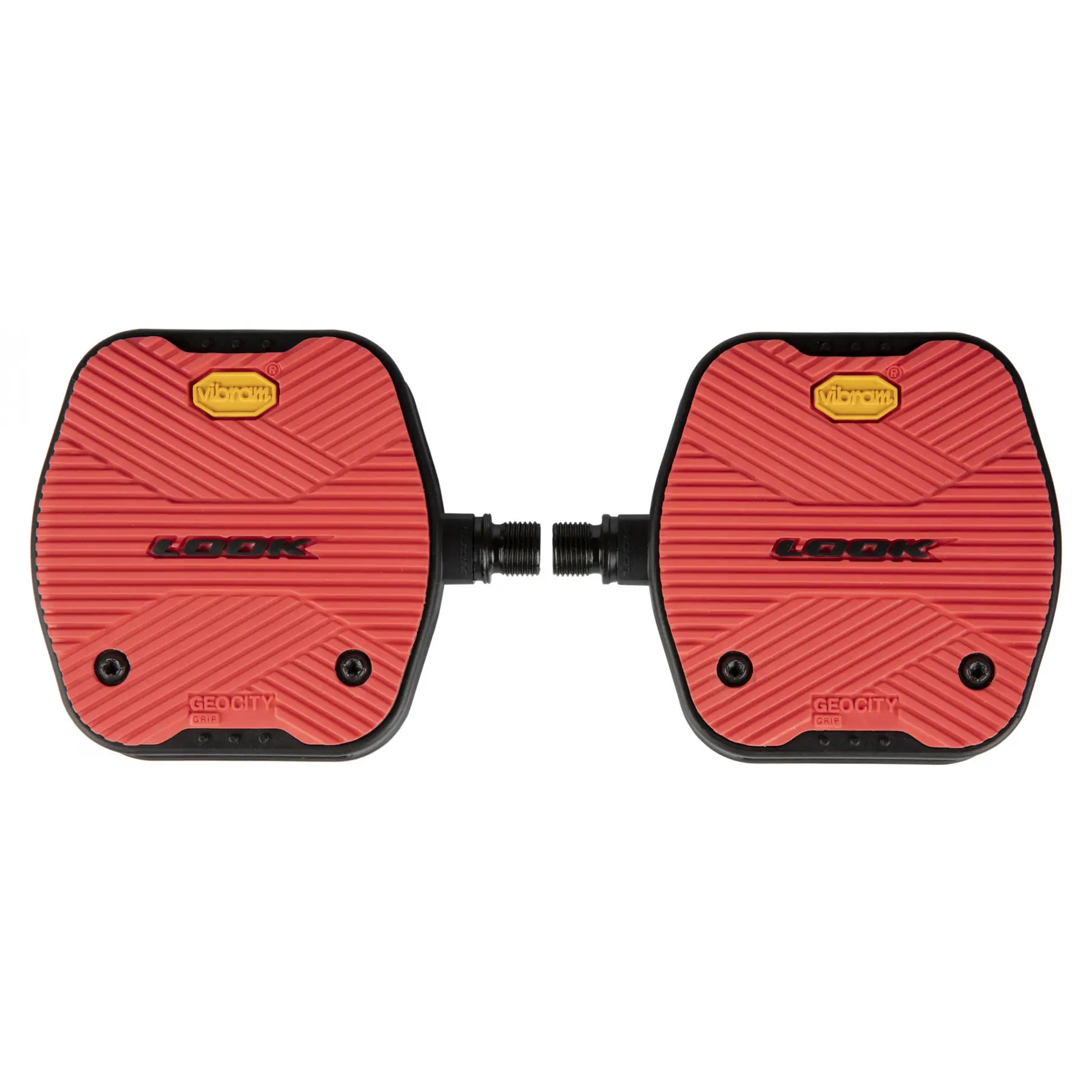 Flache Pedale mit Vibram-Grip Look Geocity R