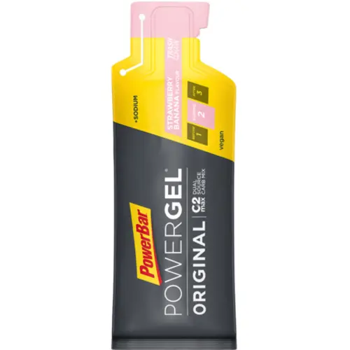 Gel Powerbar Powergel Original 24X41Gr Strawberry-Banana-image