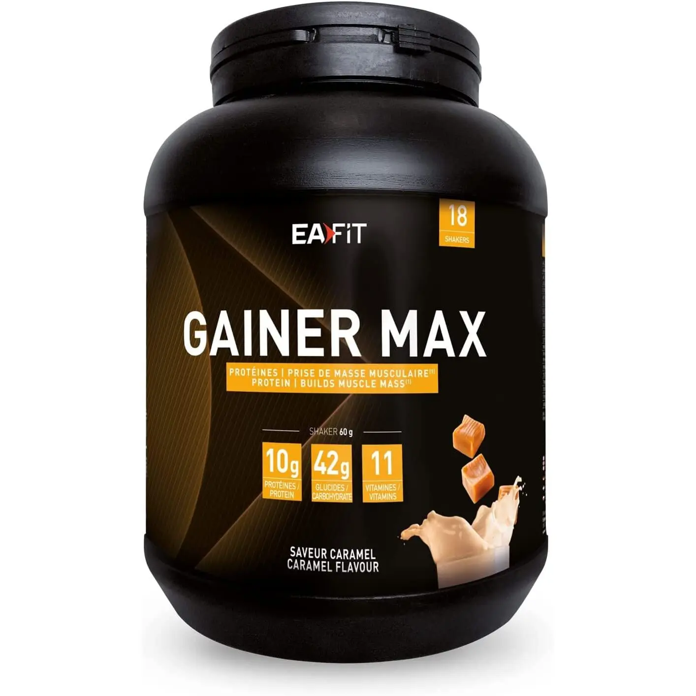 Ea Fit Gainer Max Caramel 1,1Kg - Image 4