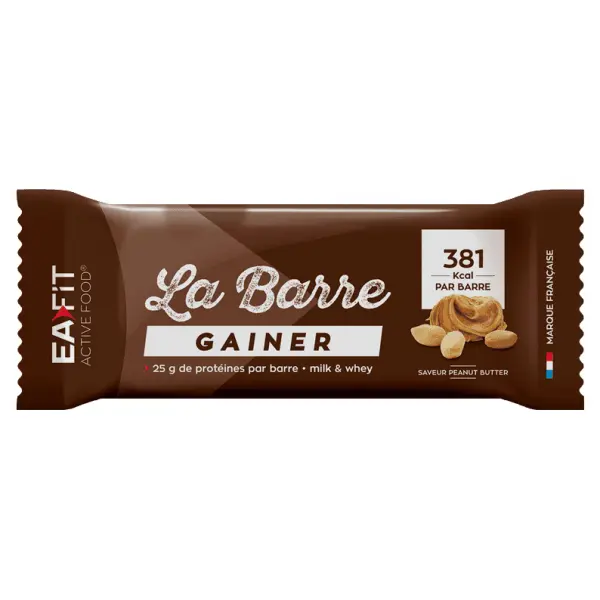 Barra de ganancia EA Fit Beurre de cacahuète
