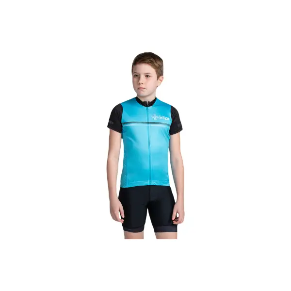 Kilpi Corridor Korte Mouw Wielertrui Blauw 5 Years Jongens