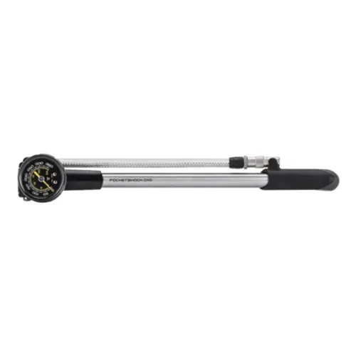 Topeak PocketShock DXG XL Zwart, Zilver Handluchtpomp