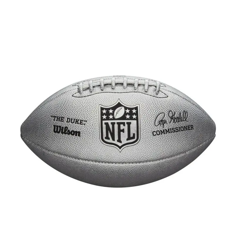 Ballon de football américain Wilson Duke Metallic Edition Os