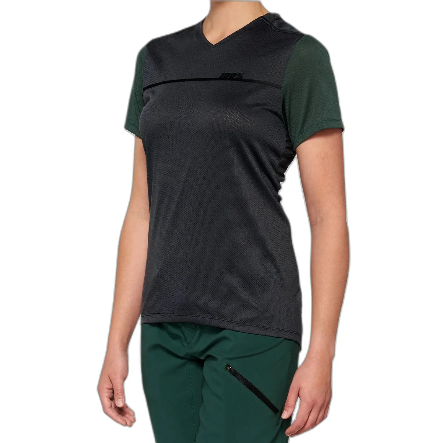 Kurzarmtrikot Frau 100% ridecamp