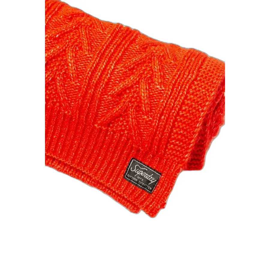 Écharpe en maille torsadée femme Superdry Lux