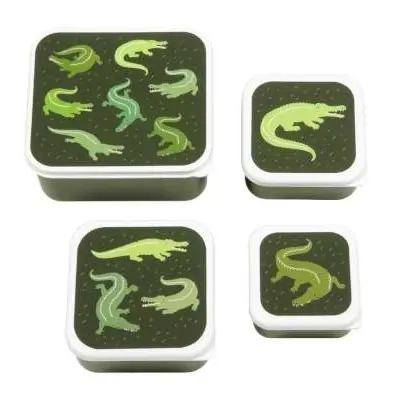 Snackbox A Little Lovely Company Crocodiles