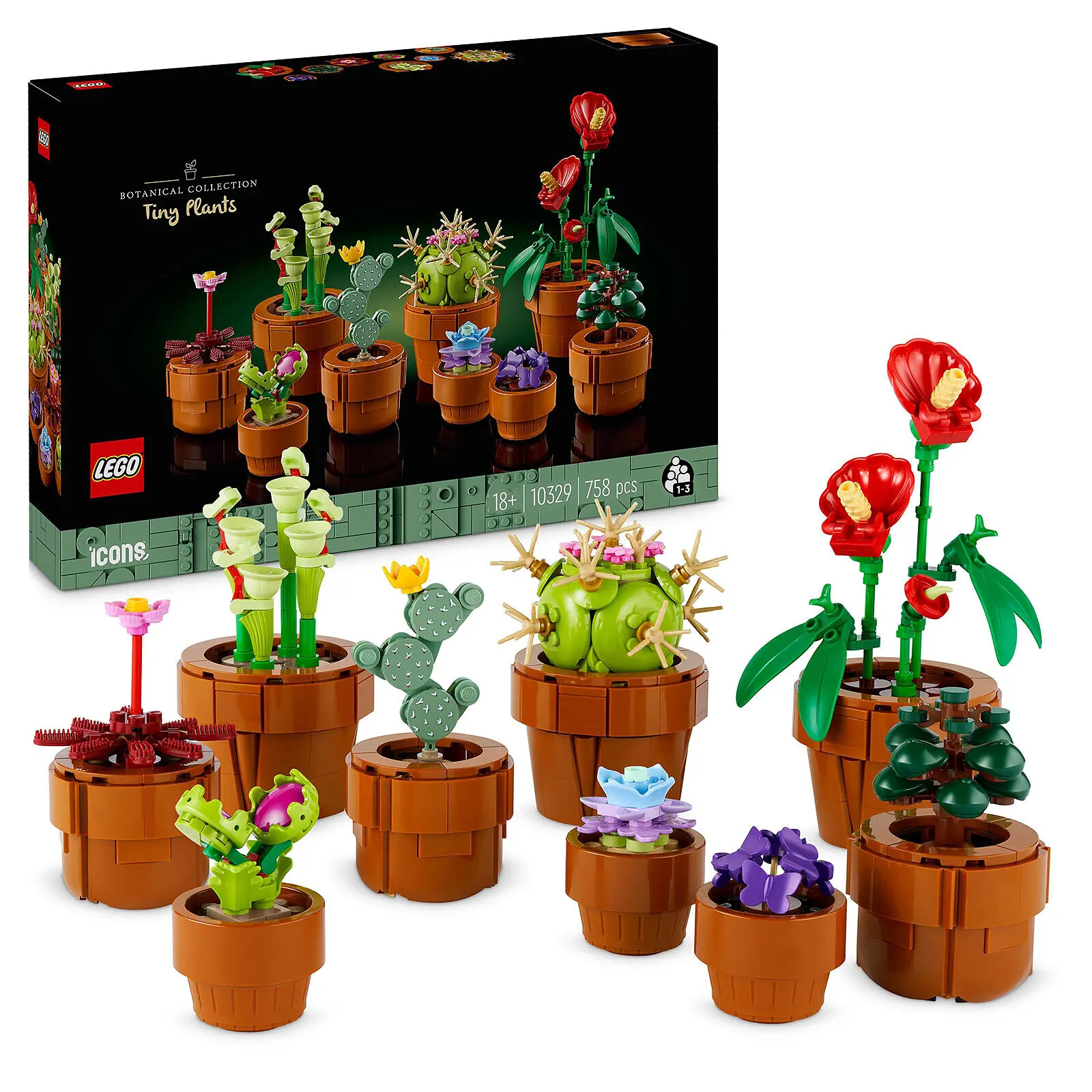 Jeux de construction les plantes miniatures icons Lego Jeux de construction les plantes miniatures icons Lego