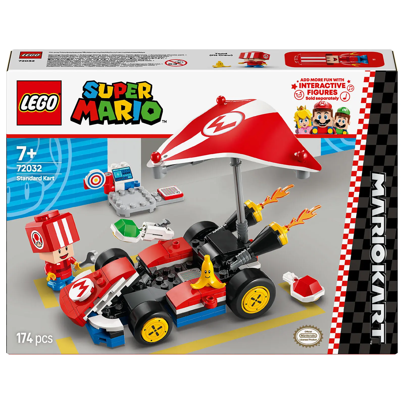⏩❗LEGO® Super Mario 72032 Mario Kart™ – Standard–Kart NEU & OVP❗⏪ - Image 14