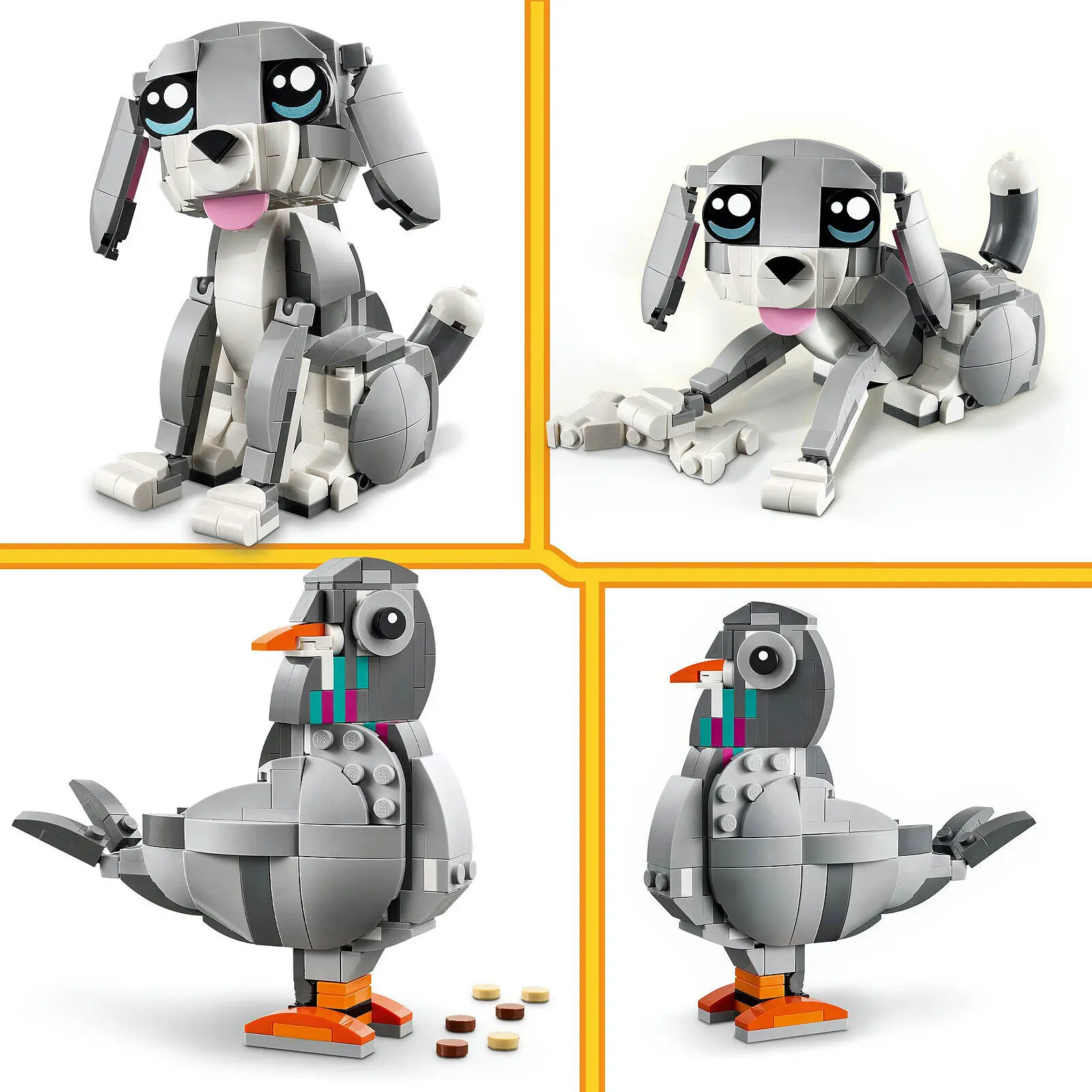 Konstruktionsspiel Katzen Spieler Creator Lego