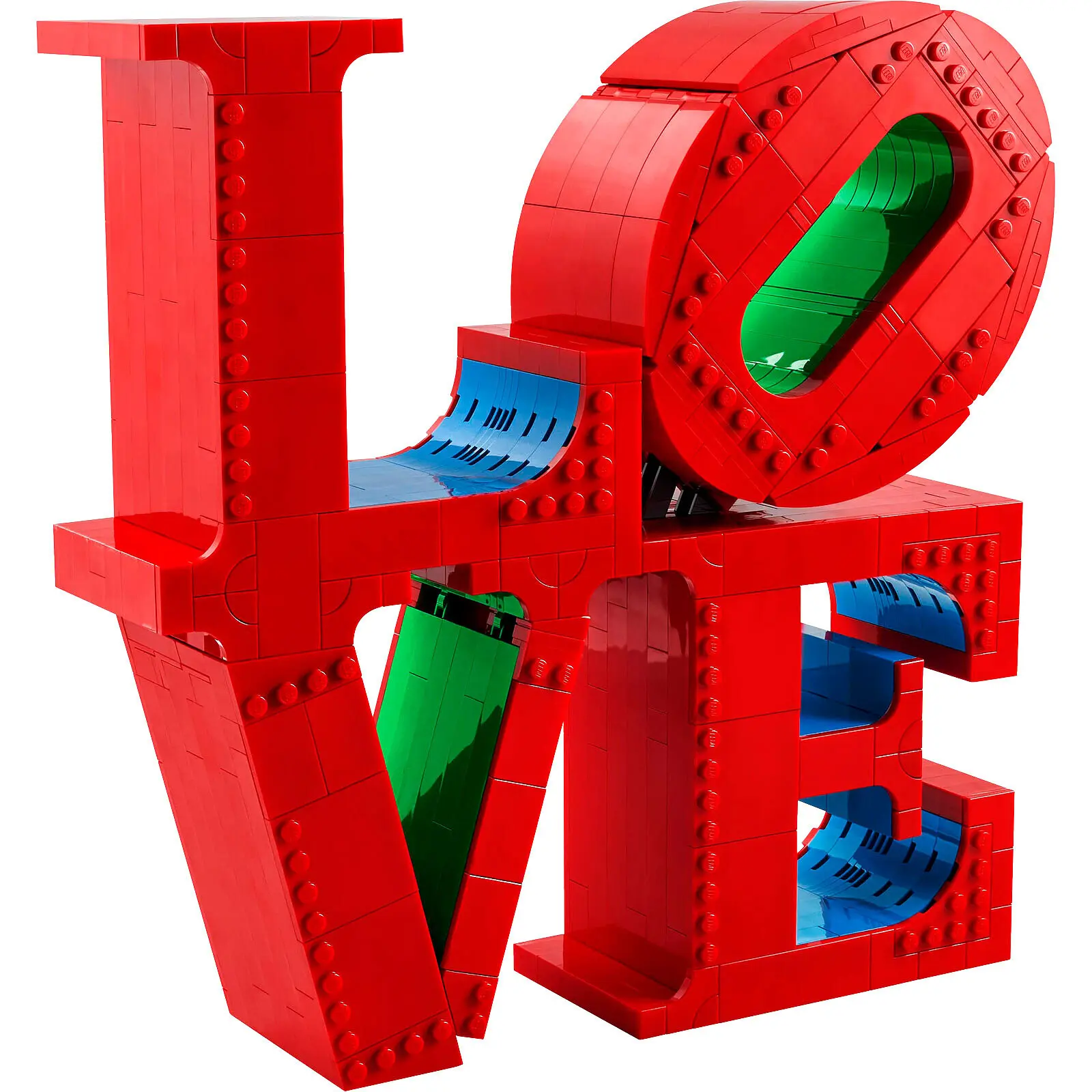Konstruktionsspielzeug love r.indiana art Lego