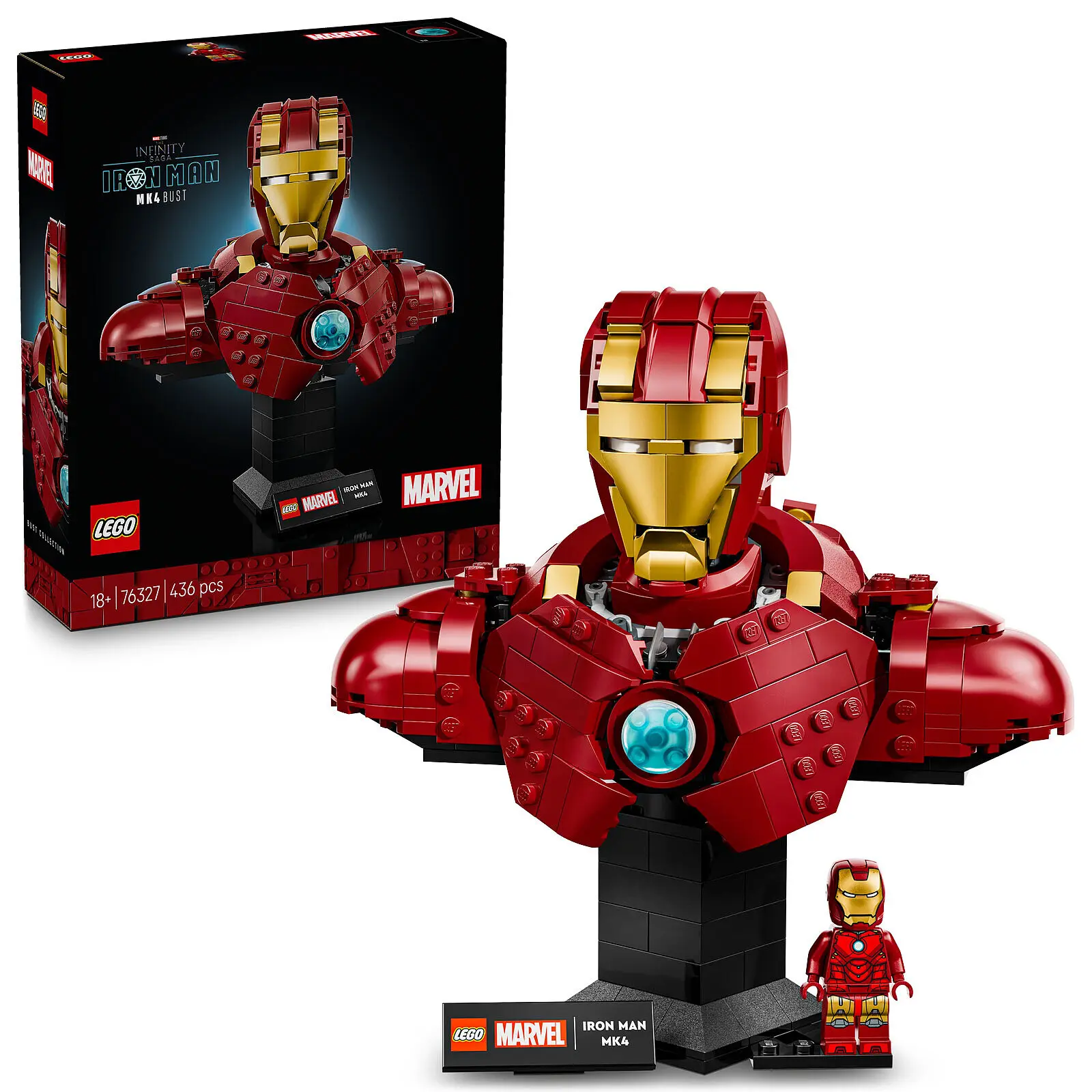 Jeux de construction Lego Buste MK4 Iron Man