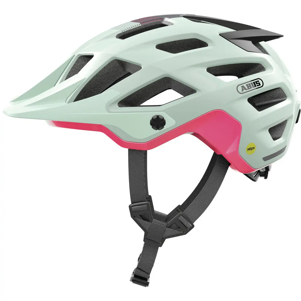 Fietshelm ABUS MOVENTOR 2.0 MIPS iced mint M - 54-58 cm - turquoise - Geschikt voor gebruik op mountainbikes - 345 g