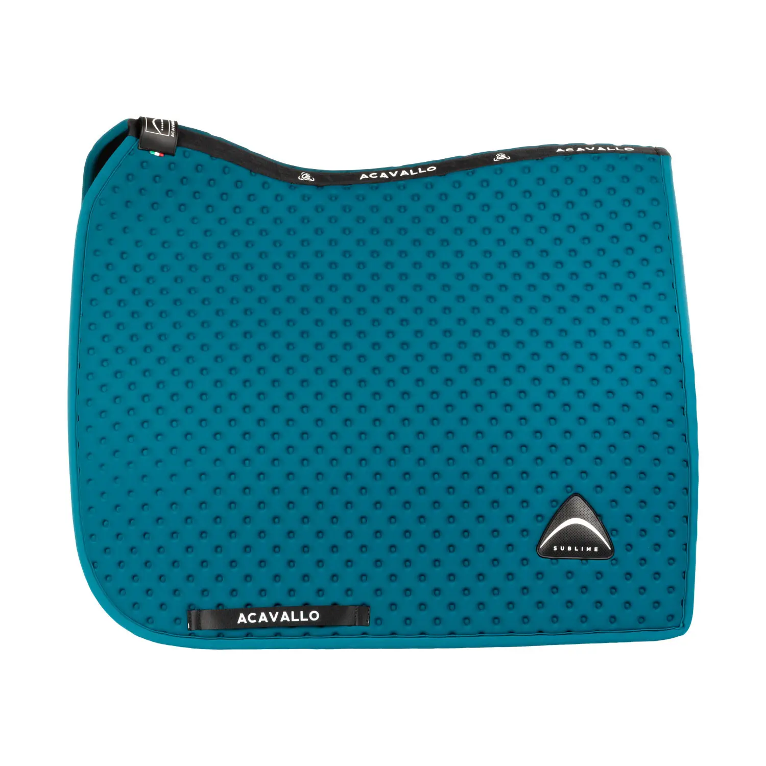 Dressage saddle pad for horse with square back corner Acavallo
