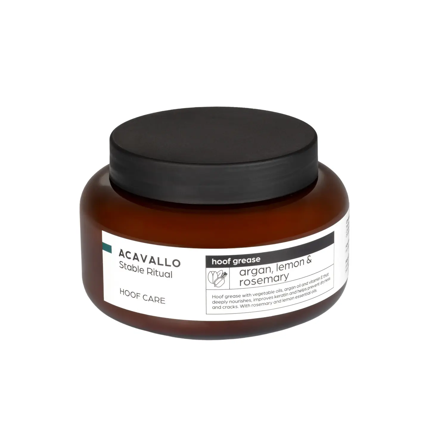 Crème pour sabots cheval Acavallo Argan