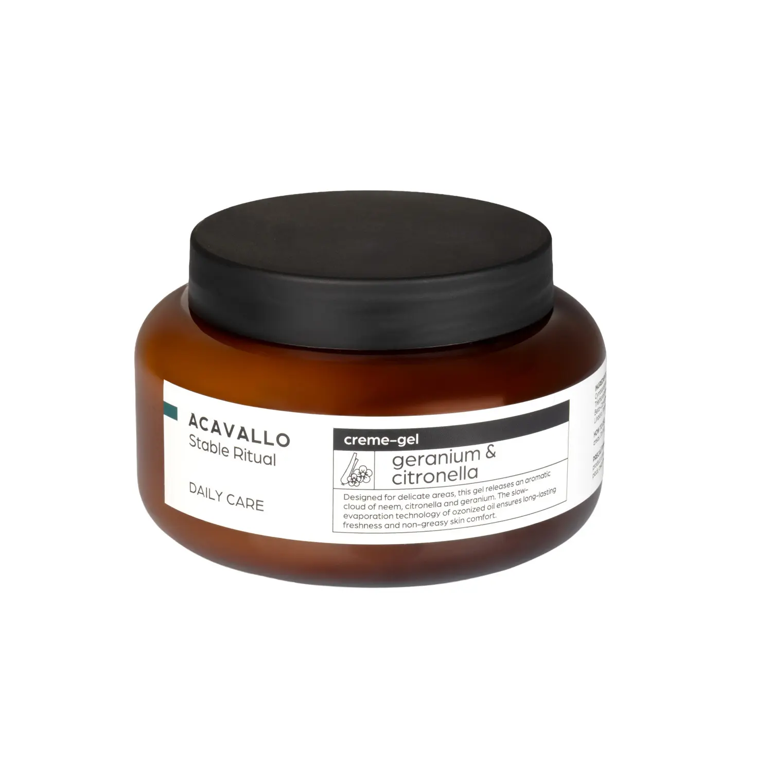 Crème pour cheval Acavallo Citronella Neem And Ozone