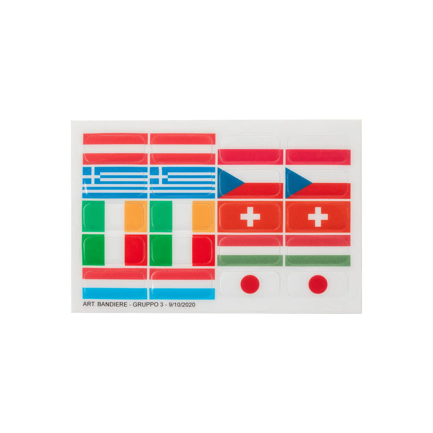 Protection de sangle Acavallo Flag Set For Opera Stirrups