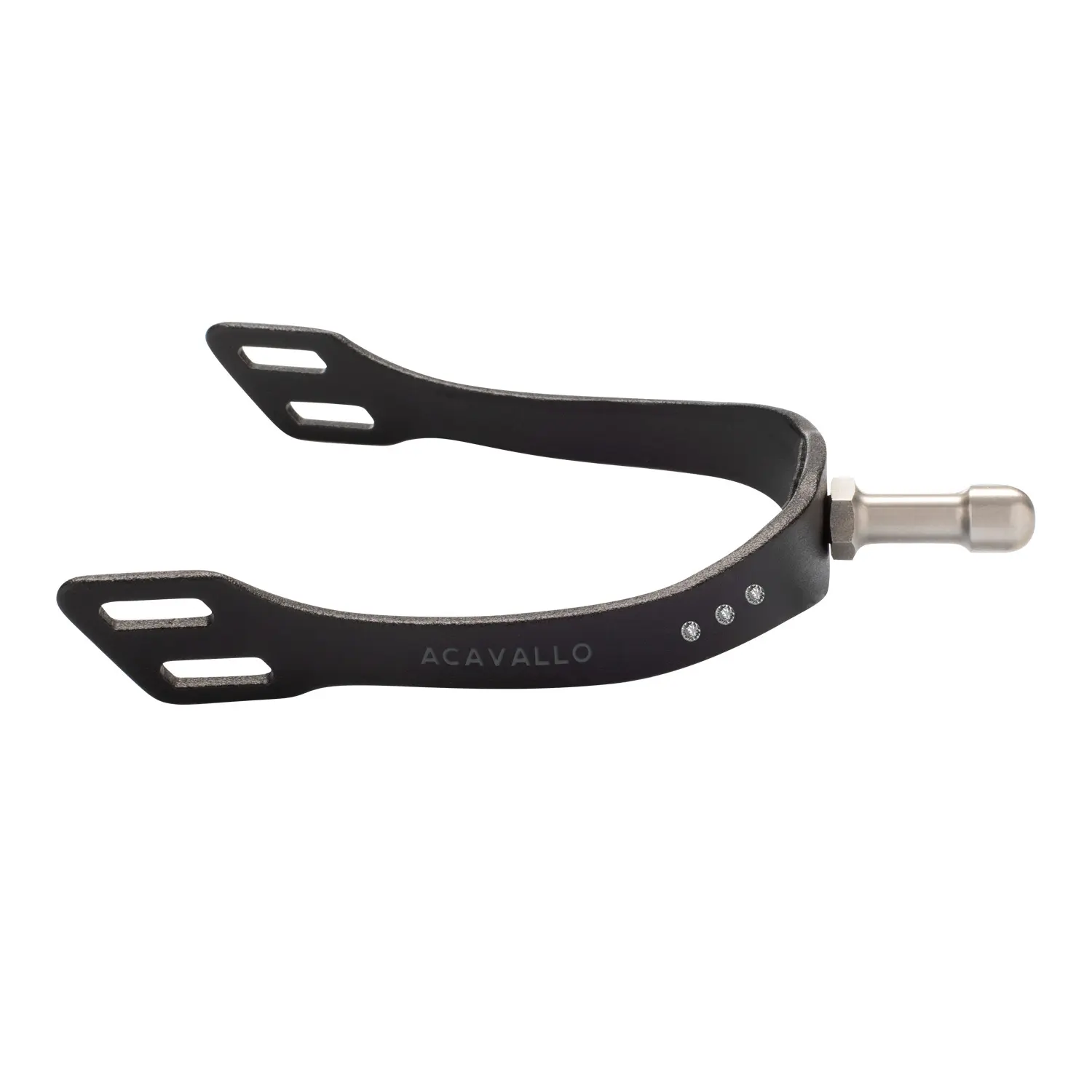 Éperon d'équitation avec manche interchangeable Acavallo Arena Aluplus 2.0 Spurs Special Edition