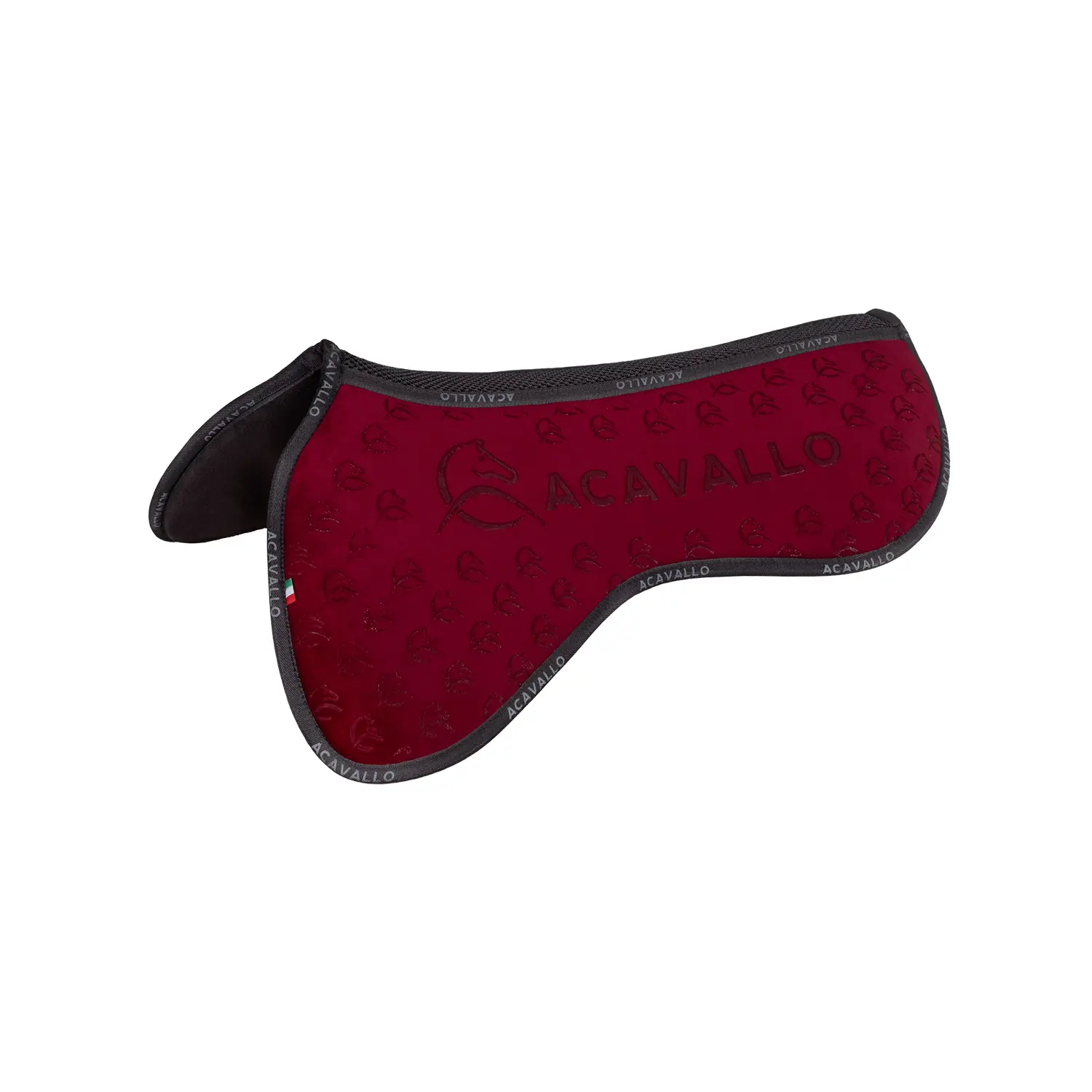 Short foam horse pads with silicone grip system Acavallo Spine Free Cc & Memory Foam �