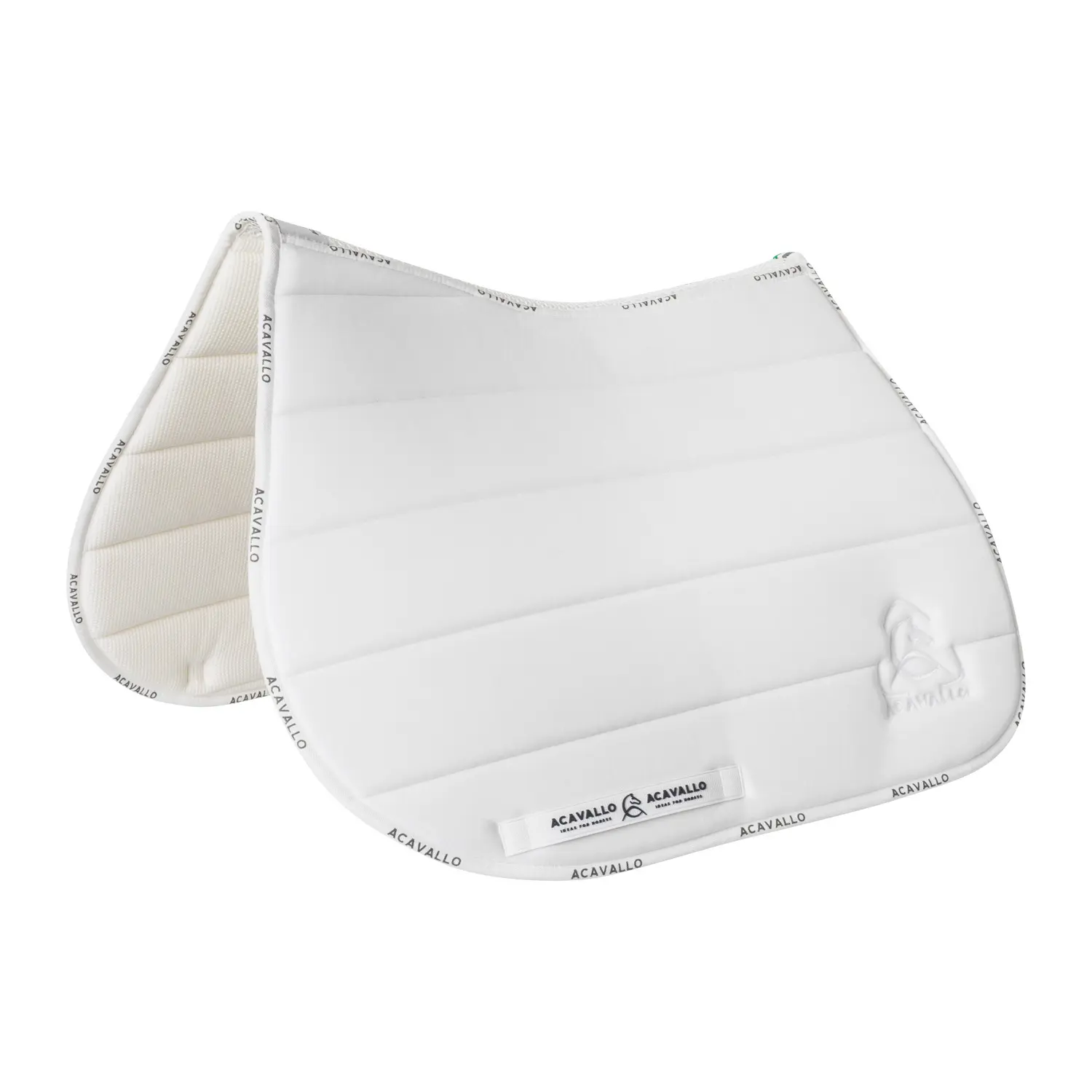 Saddle pad for horse with logo Acavallo Louvre