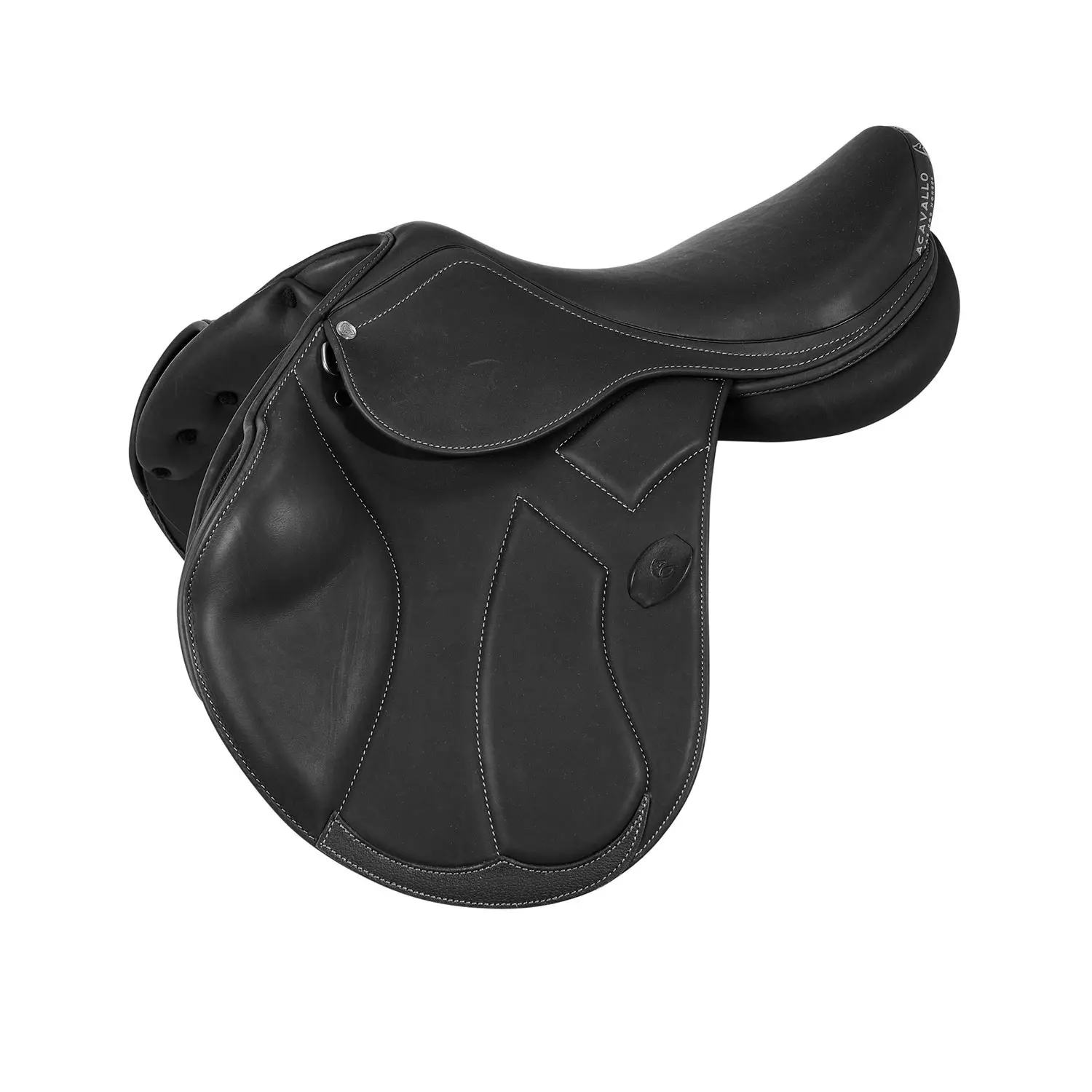 Mixed saddle for horse latex panels Acavallo Guttuso