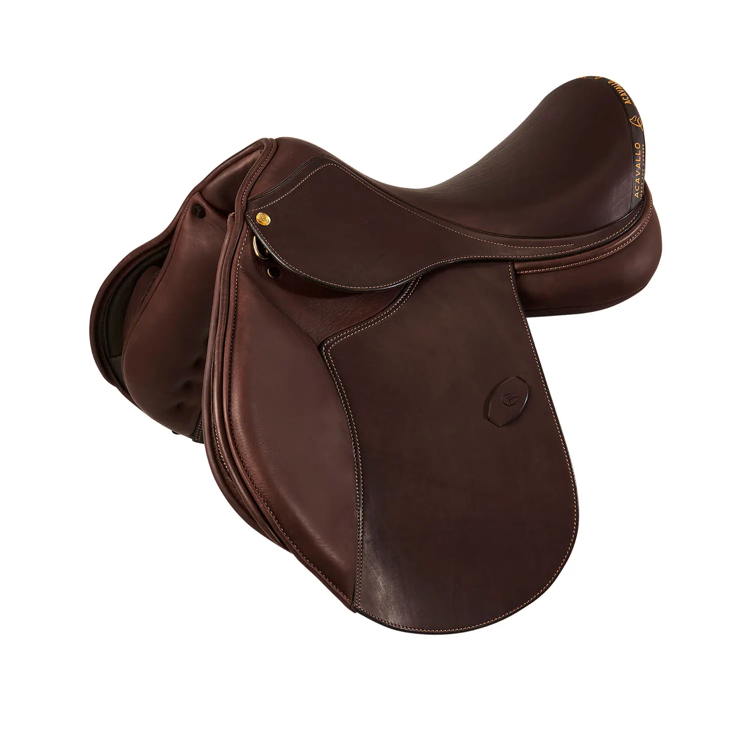 Jumping saddle with flocked panels Acavallo