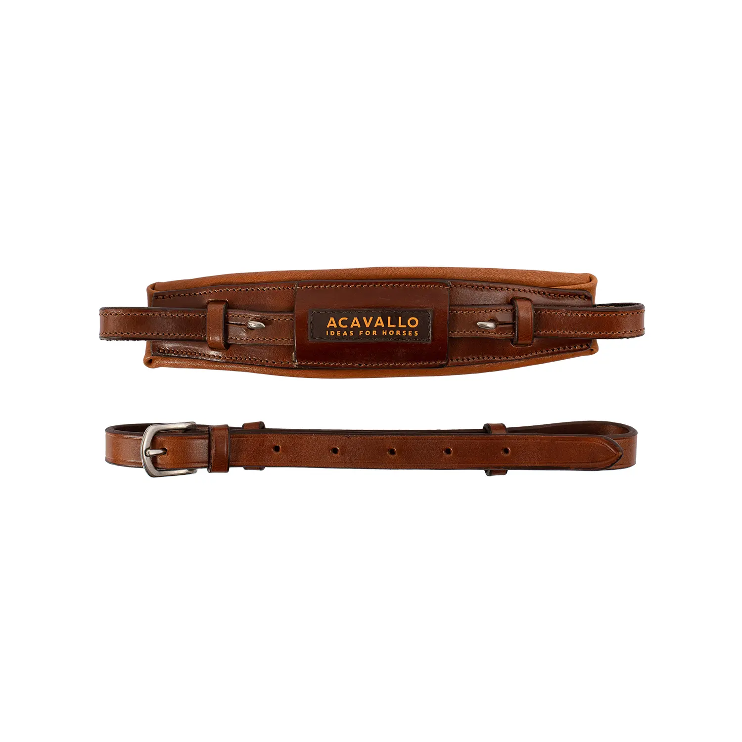 Leather hackamore for horse Acavallo
