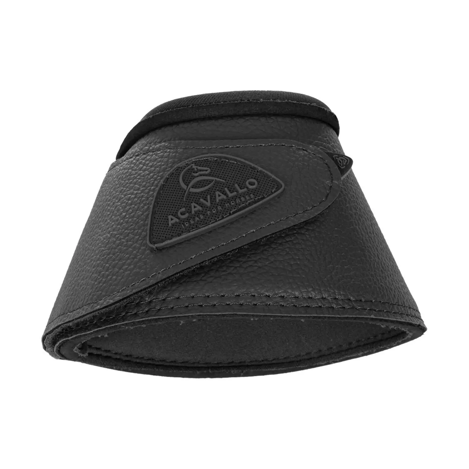 Synthetic leather hoof boots with velcro closure Acavallo