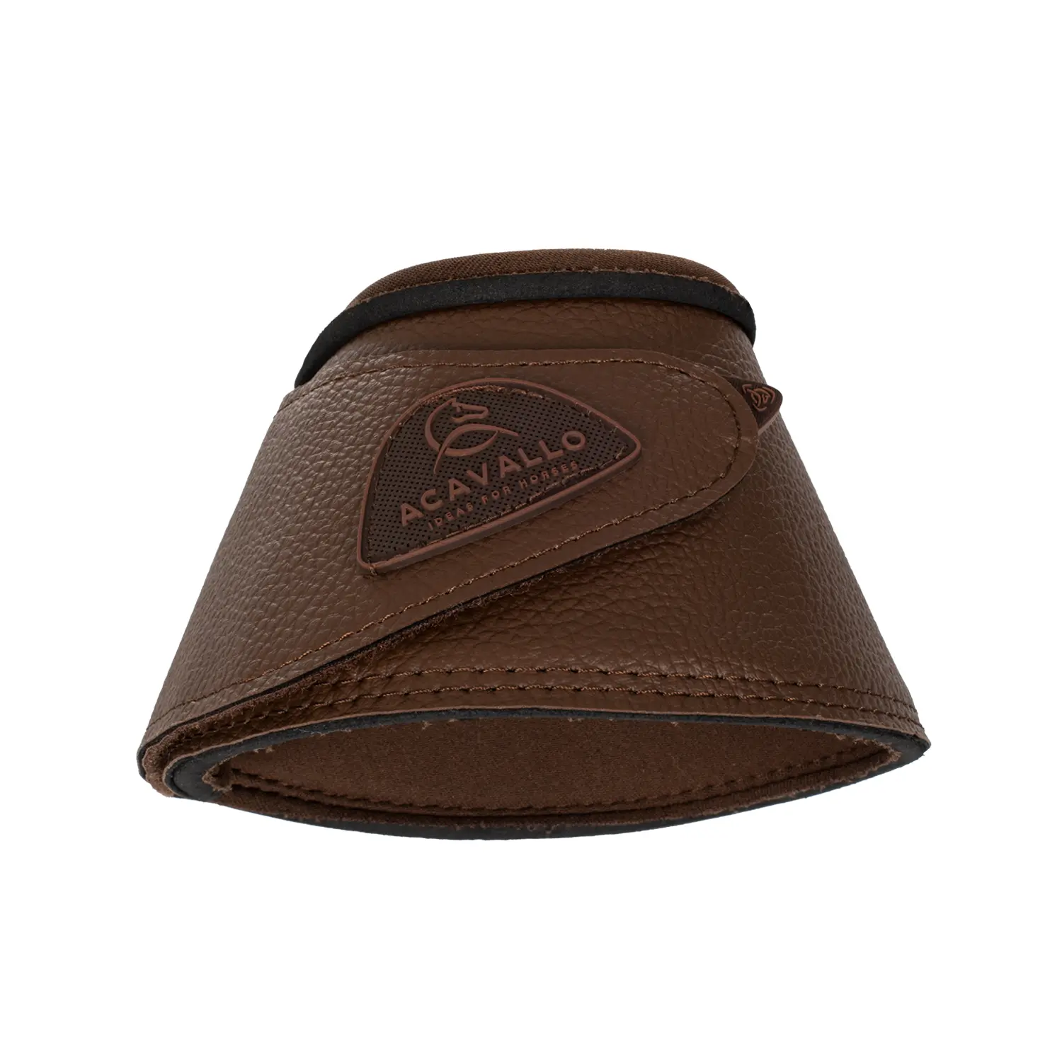 Synthetic leather hoof boots with velcro closure Acavallo