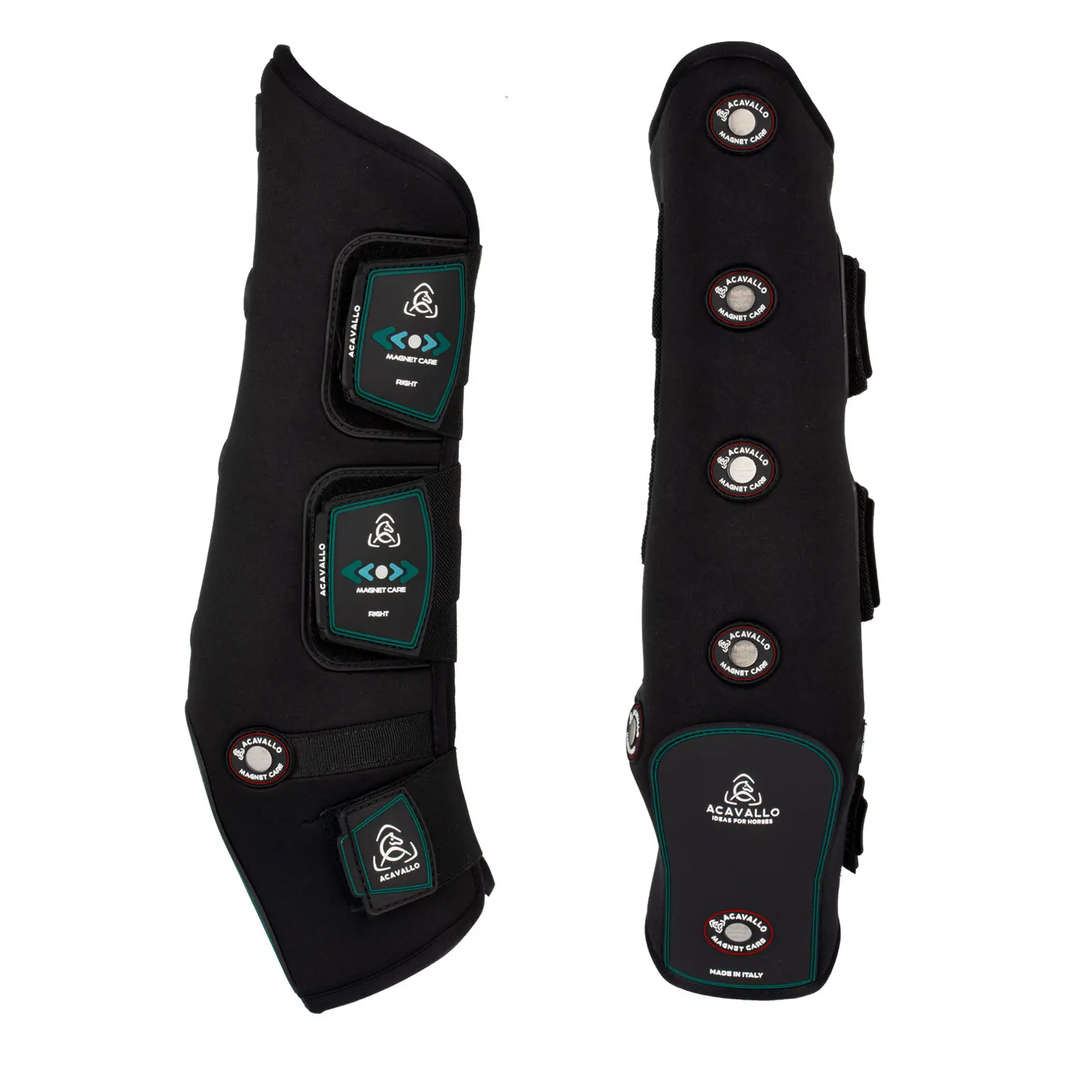 Guêtres pour cheval fermées Acavallo hind