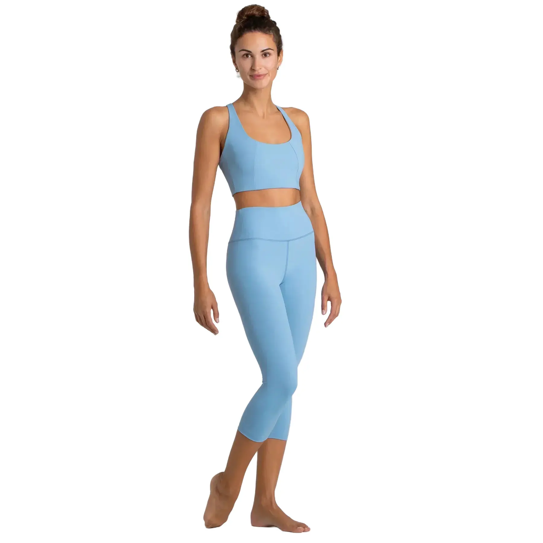 Legging court taille haute femme AchievePrime Impulse
