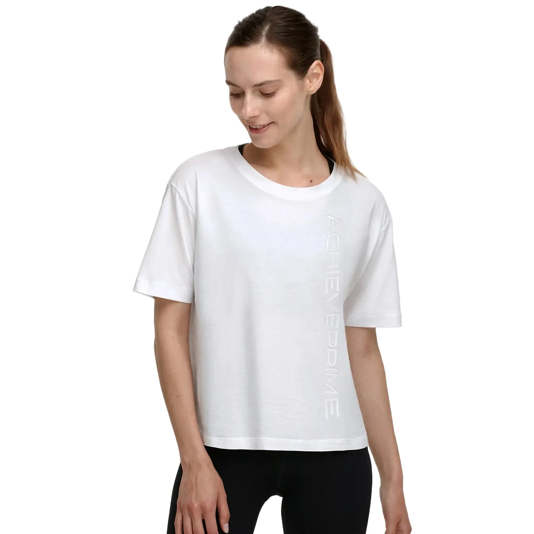 T-shirt van biologisch katoen voor dames AchievePrime Serene