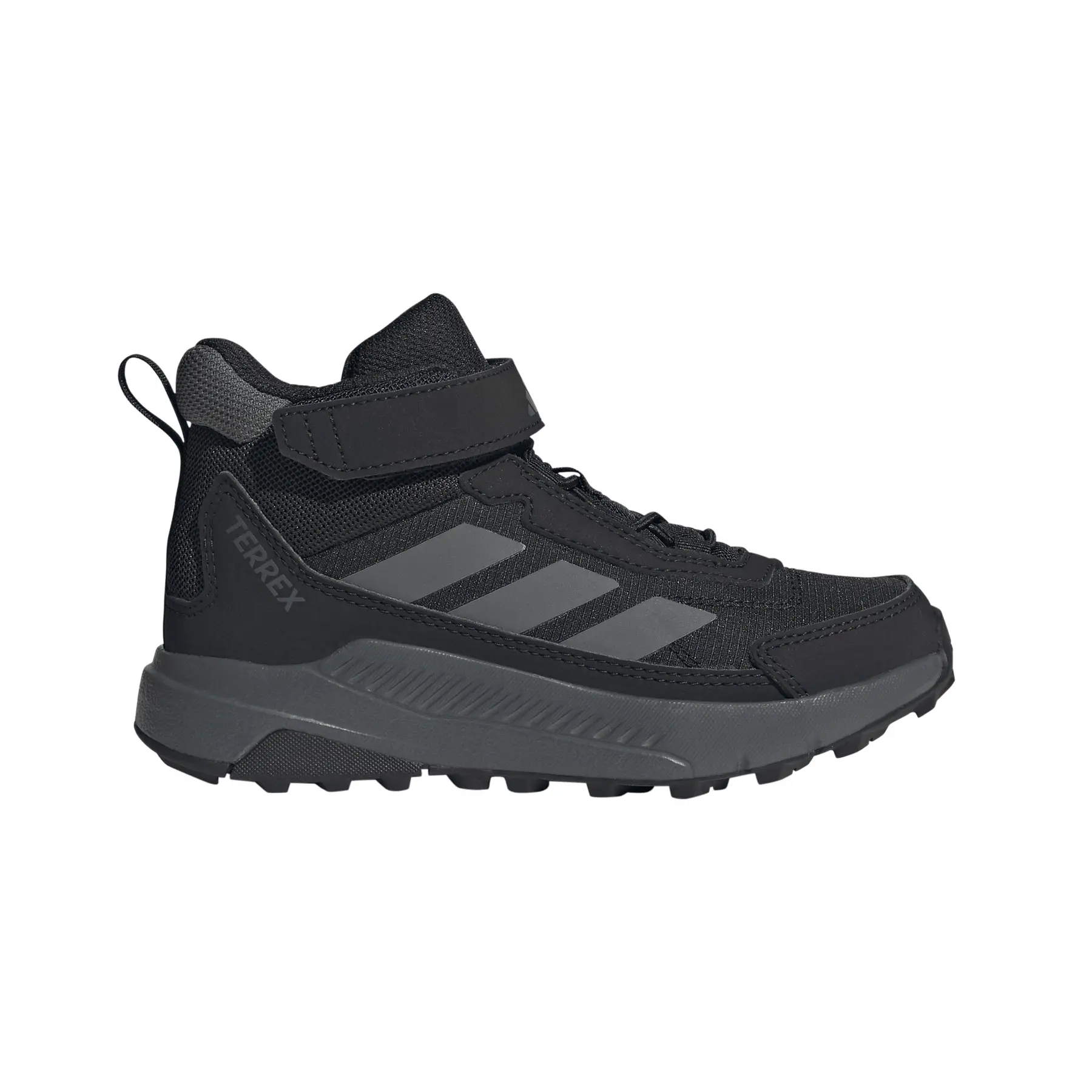 Minikindern Wanderschuhe mit elastischen Schnürsenkeln adidas Terrex Anylander Traxion