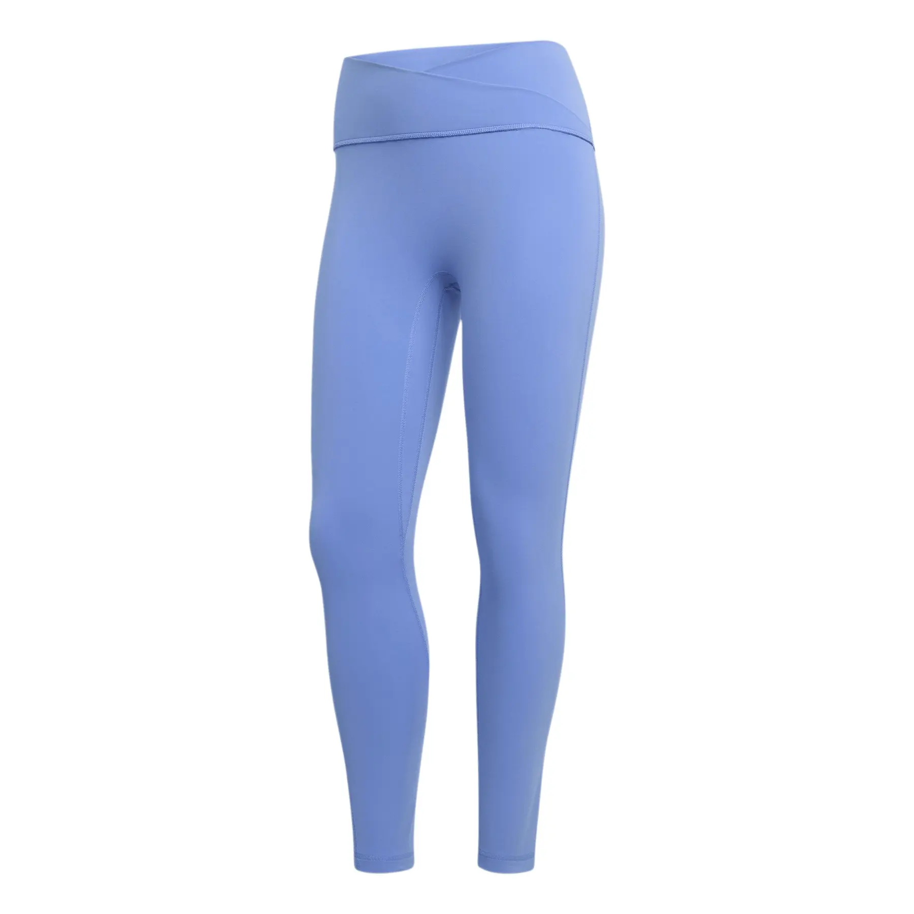 Leggings 7/8 Damen adidas Studio All Me X-Over 3-Stripes
