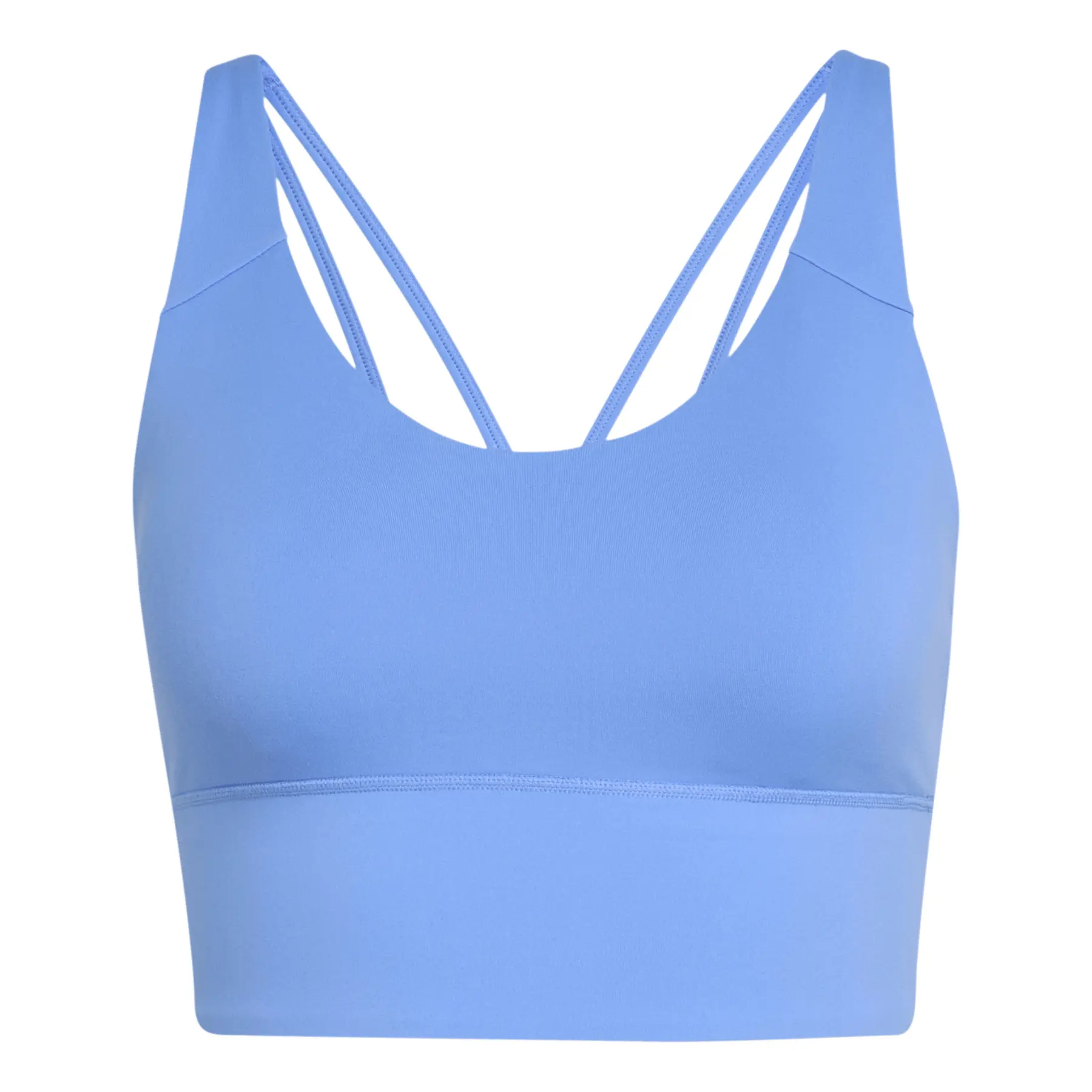 Sujetador de mujer adidas Studio All Me Light 3 Stripes