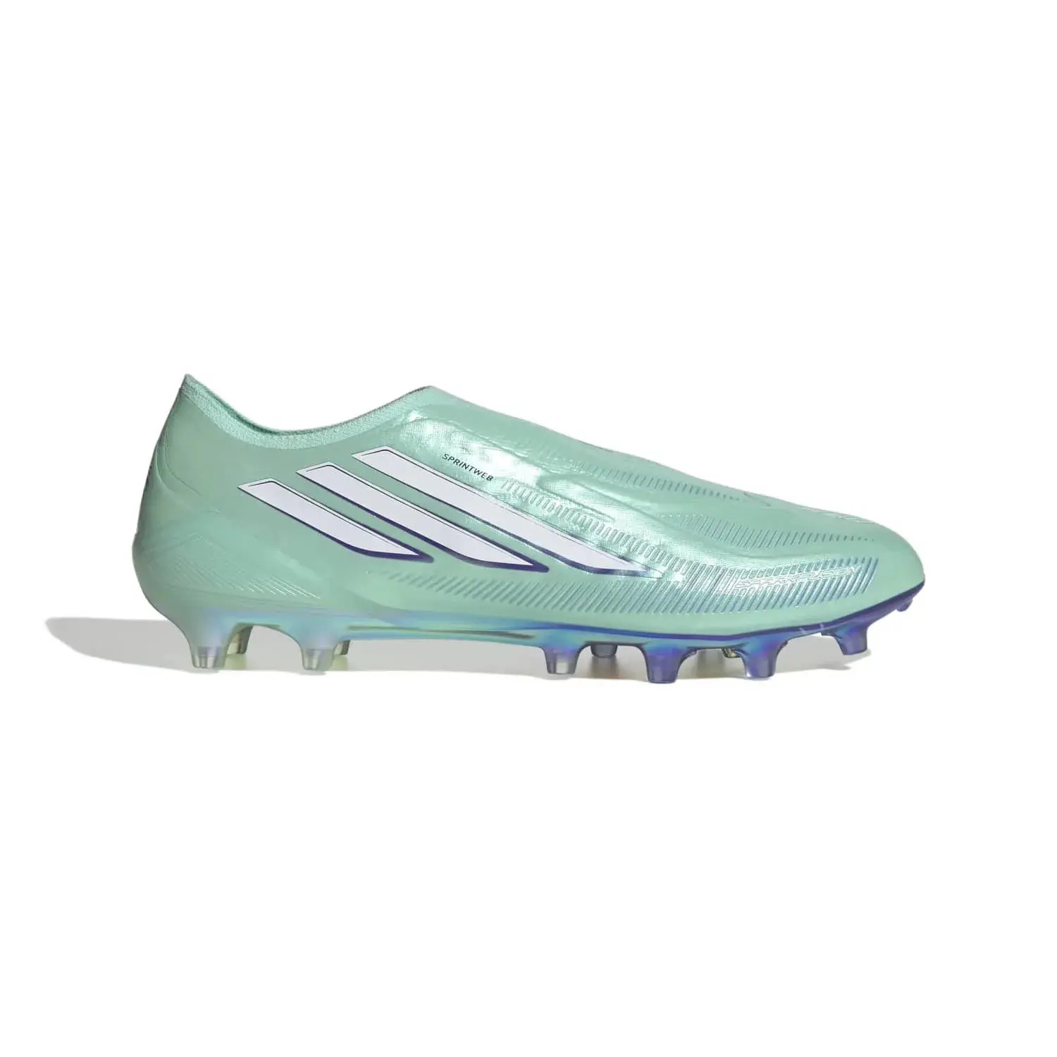 Fußballschuhe ohne Schnürsenkel für Damen adidas F50 Sparkfusion Elite FG/AG