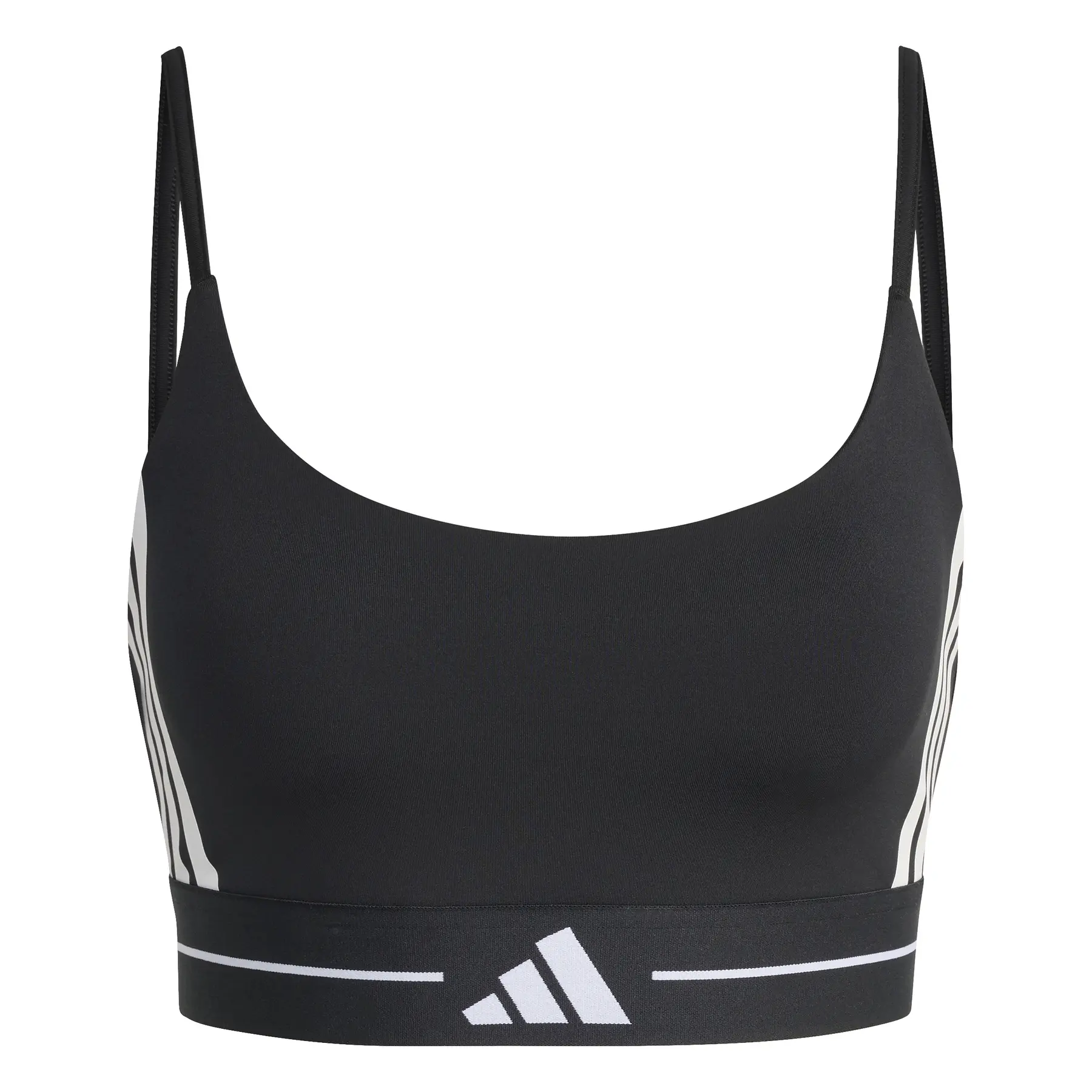 Sujetador de mujer adidas Hyperglam 3 Stripes
