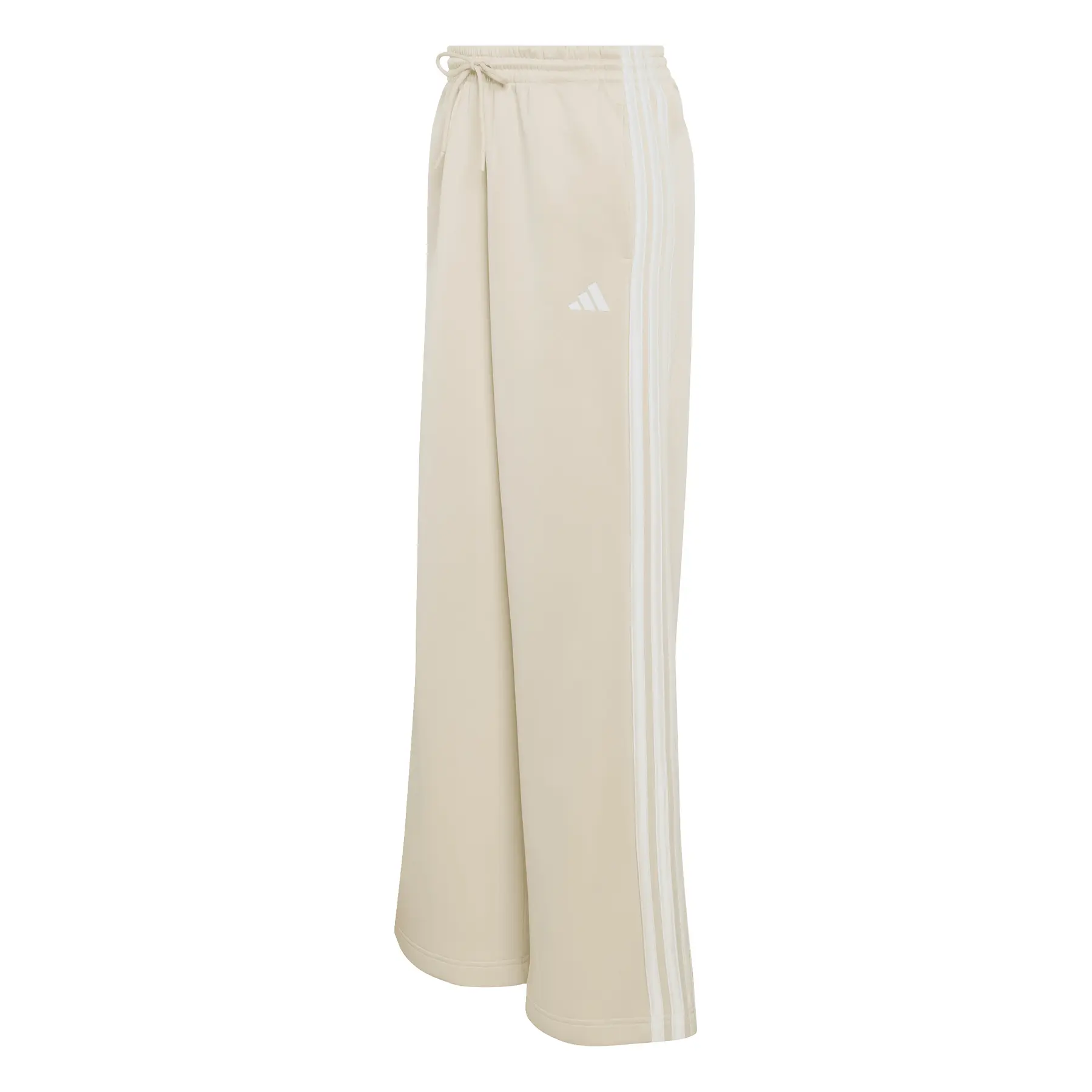 Adidas Donna Beige Pantaloni Da Jogging Stadium 3 Stripes