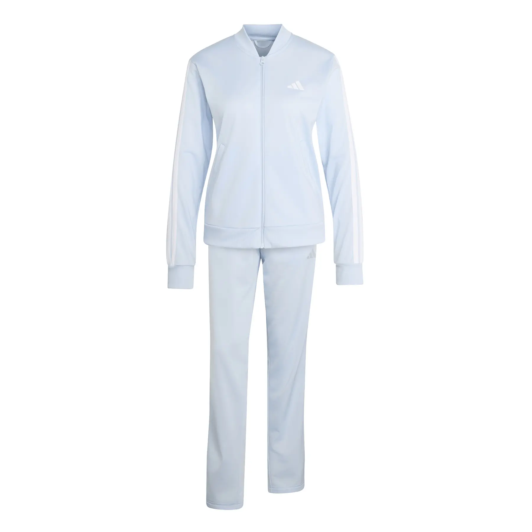 Adidas Mujer Bleu Chándal De Essentials 3-Stripes