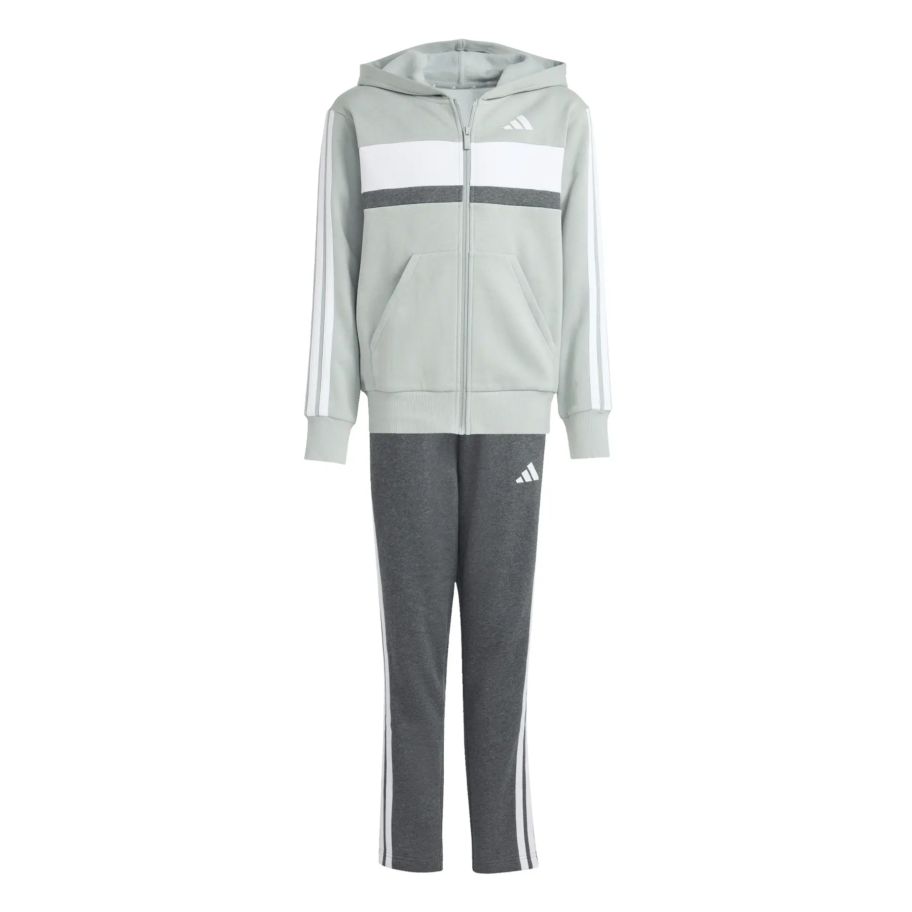 Tuta per bambini adidas Essentials Tiberio 3-Stripes Fleece
