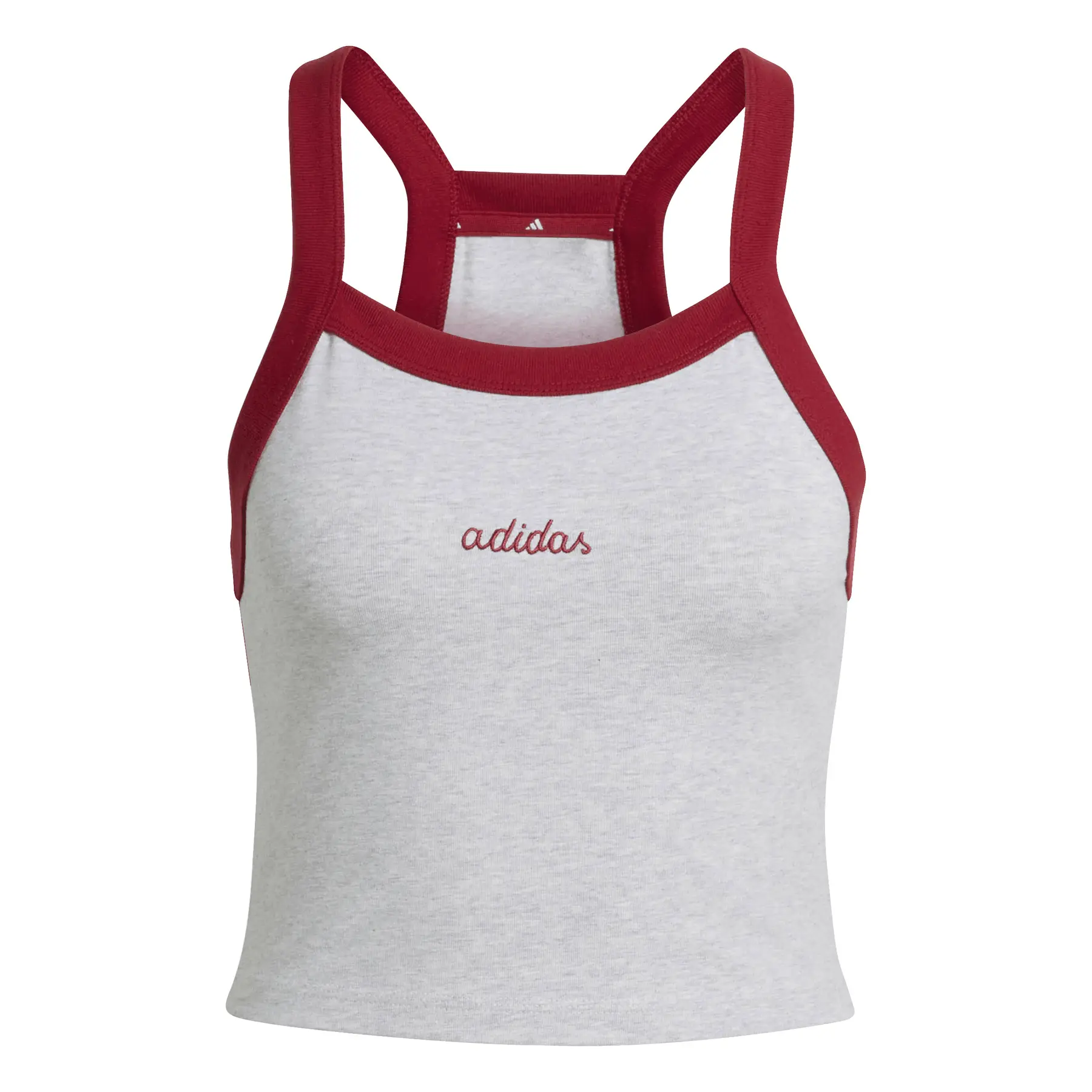 Camiseta sin mangas con gráfico bordado mujer adidas Essentials Colorpop
