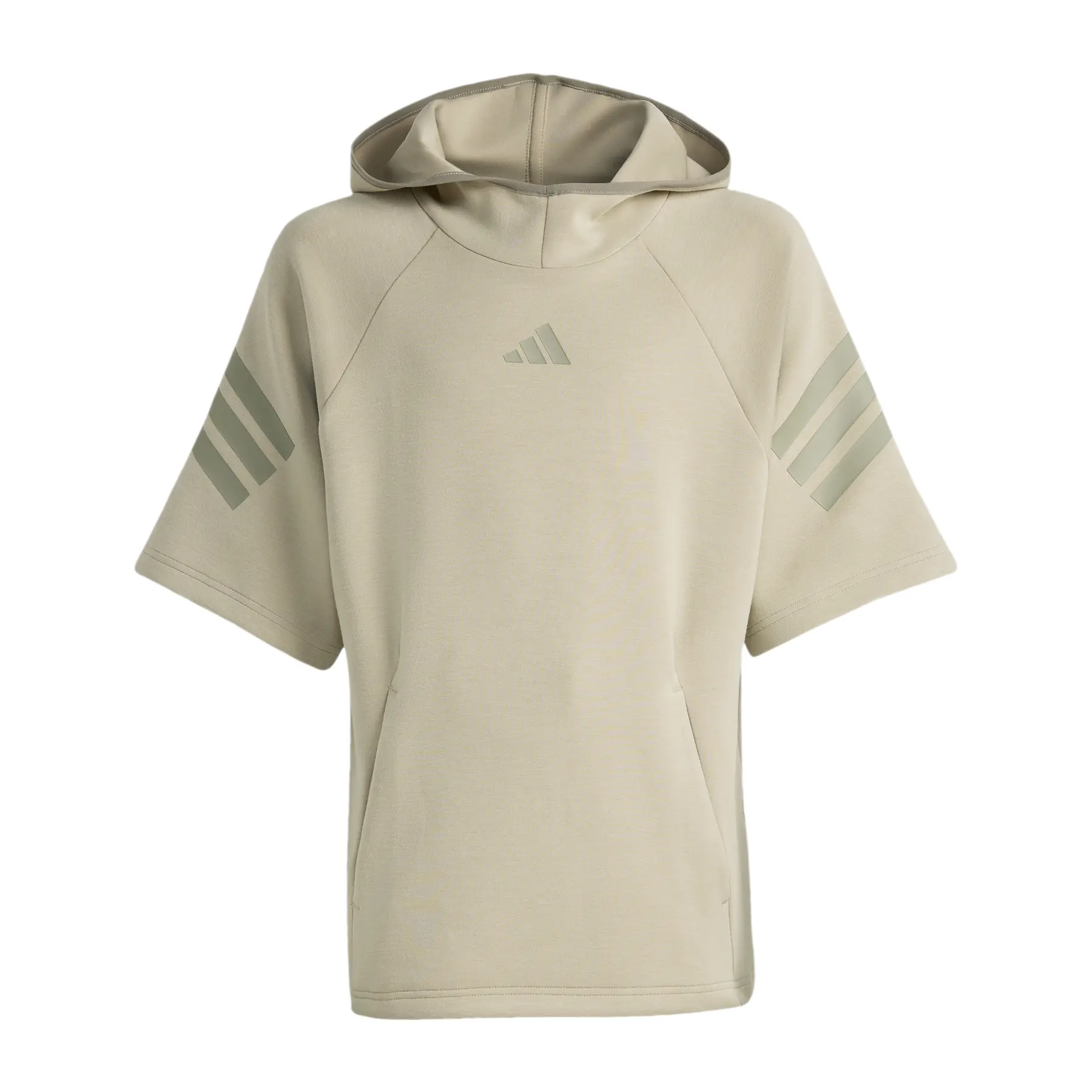 HOODIE FUTURE ICONS 3 STRIPES SHORT SLEEVE - vue 2