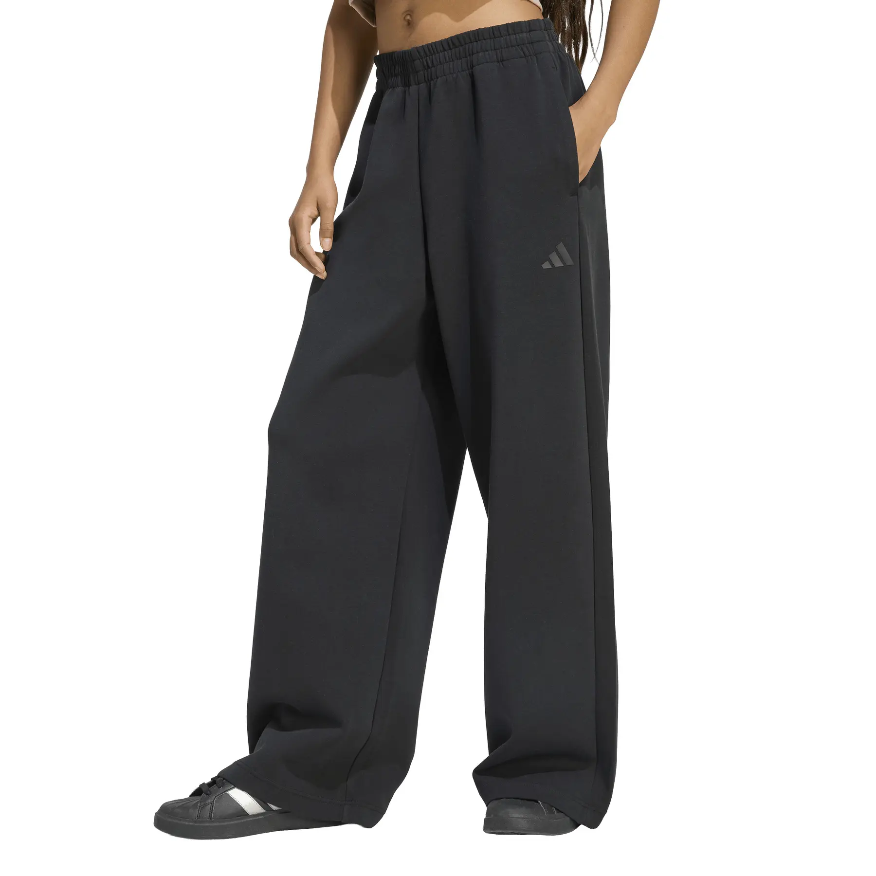 Pantaloni da jogging a gamba dritta donna adidas Soft Lux