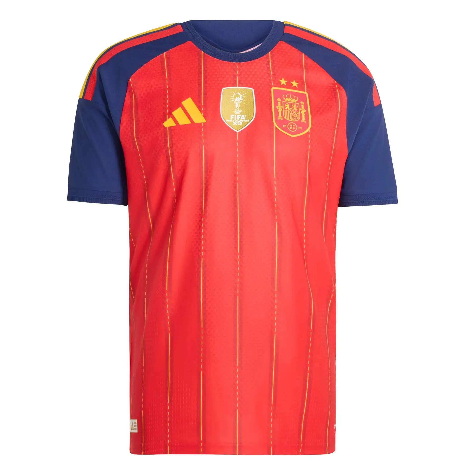 Authentisches Heimtrikot Spanien 2 Étoiles 2026