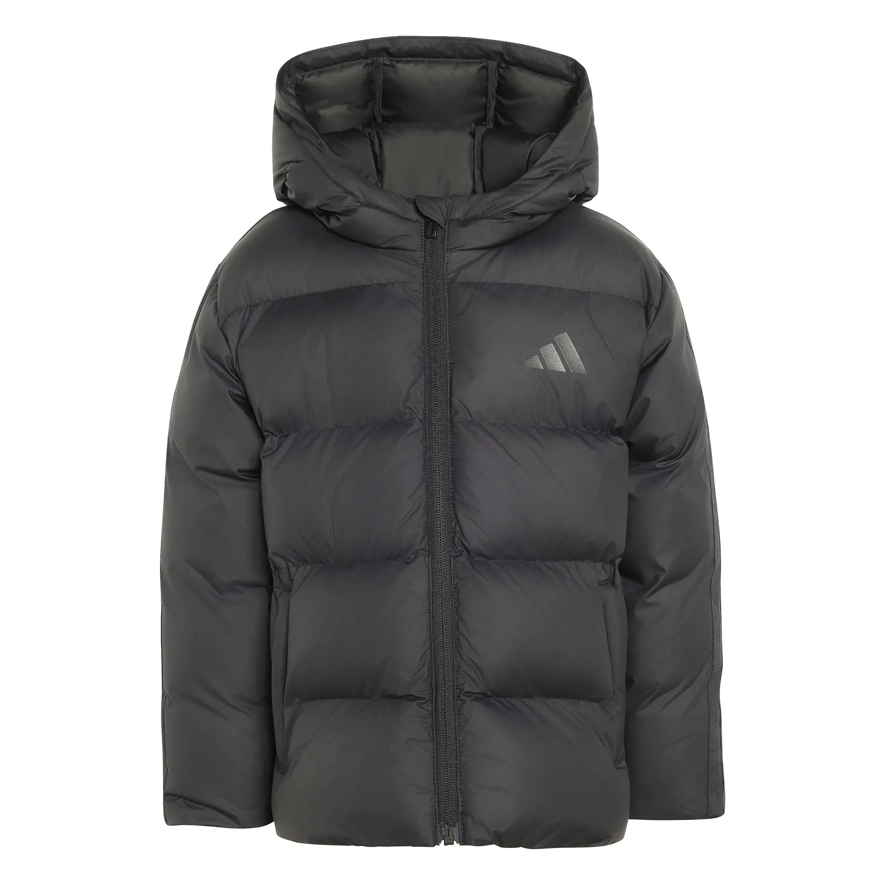 Recycelte Polyesterjacke Kind adidas 3-Stripes Synthetic